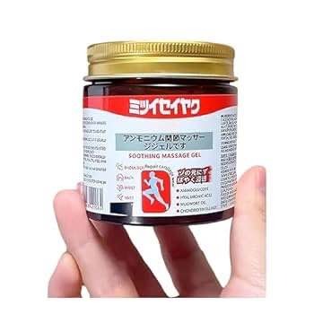 Melodine Japanese Instant Pain Relief Gel for Joint, Muscle & Back Pain – Fast Acting Soothing Formula