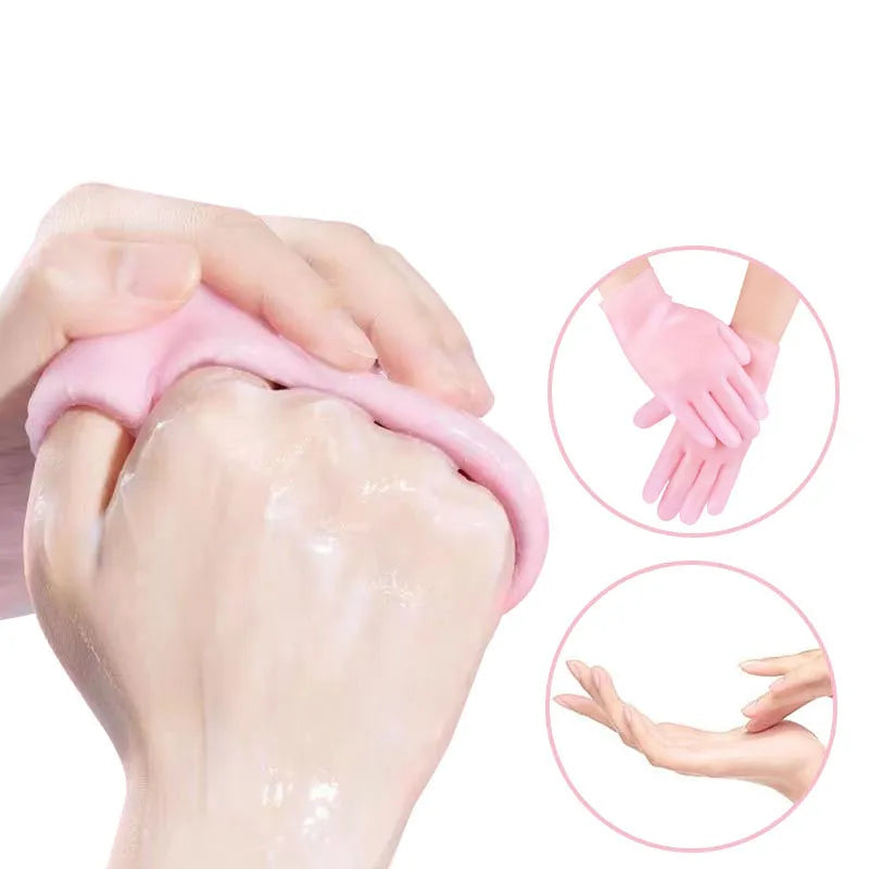 Winter Silicone Socks and Gloves – Deep Moisturizing Foot & Hand Care Bundle