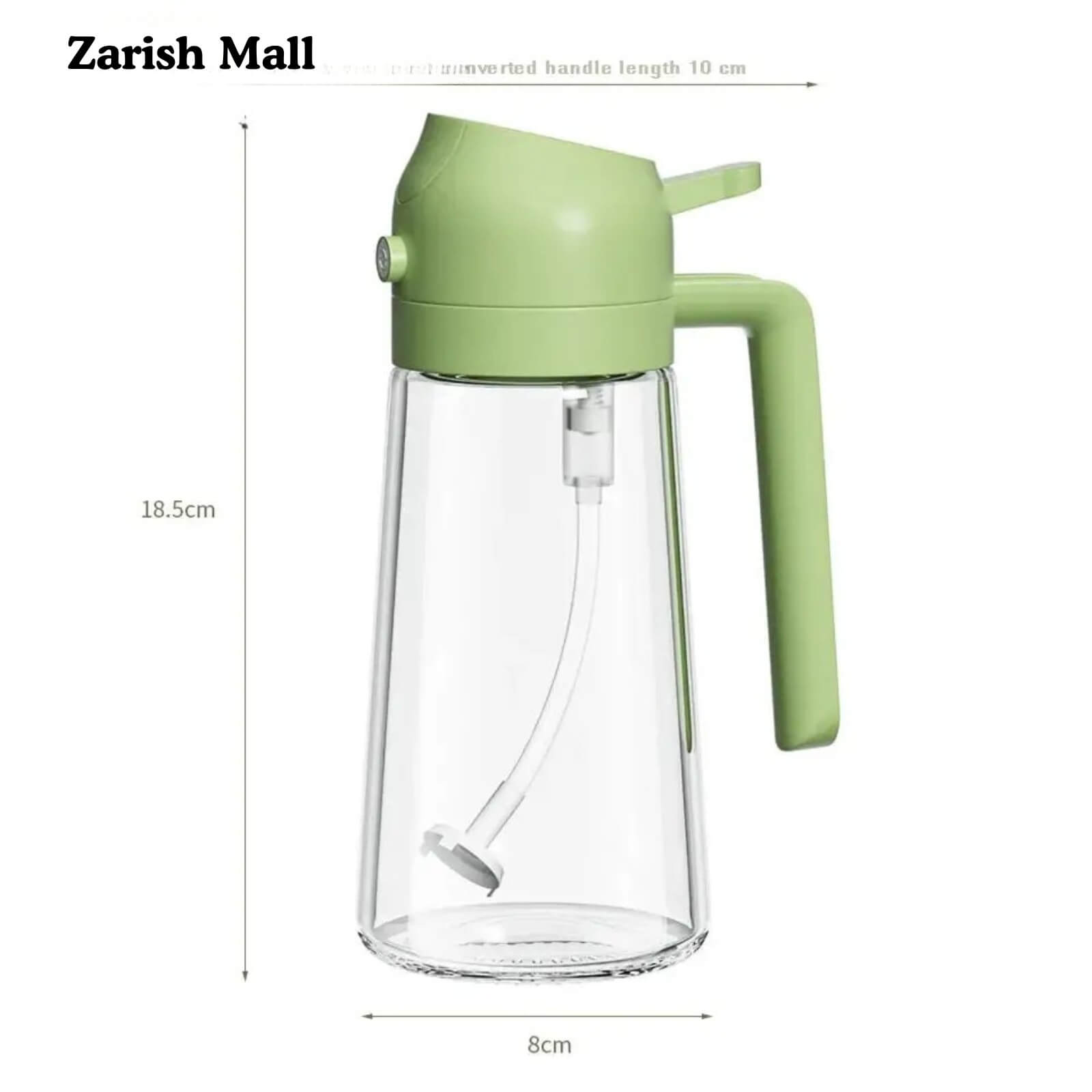 2 in 1 Oil Jug – Dual-Function Cooking Oil & Vinegar Dispenser | Zarishmall.com