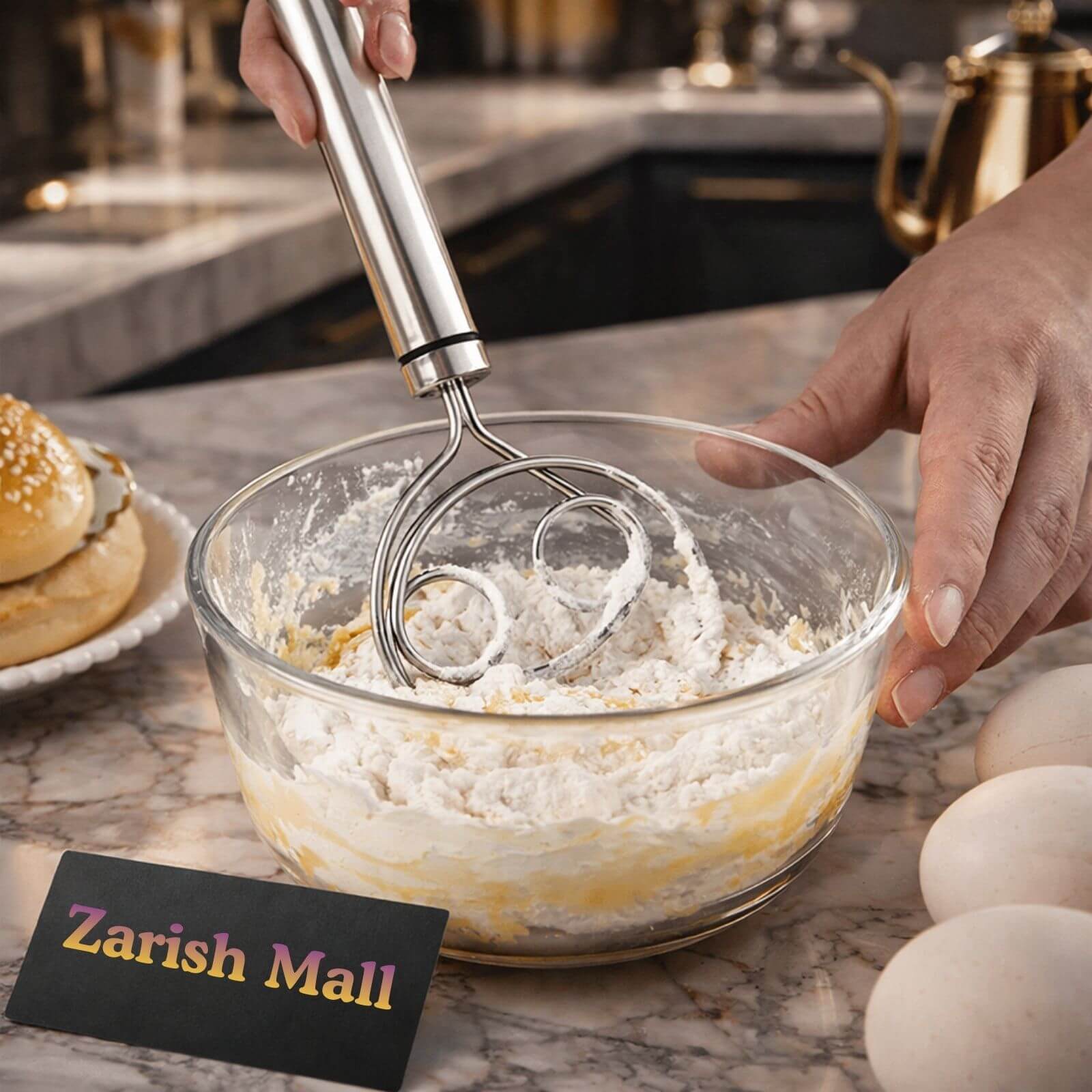 Stainless Steel Dough Mixer