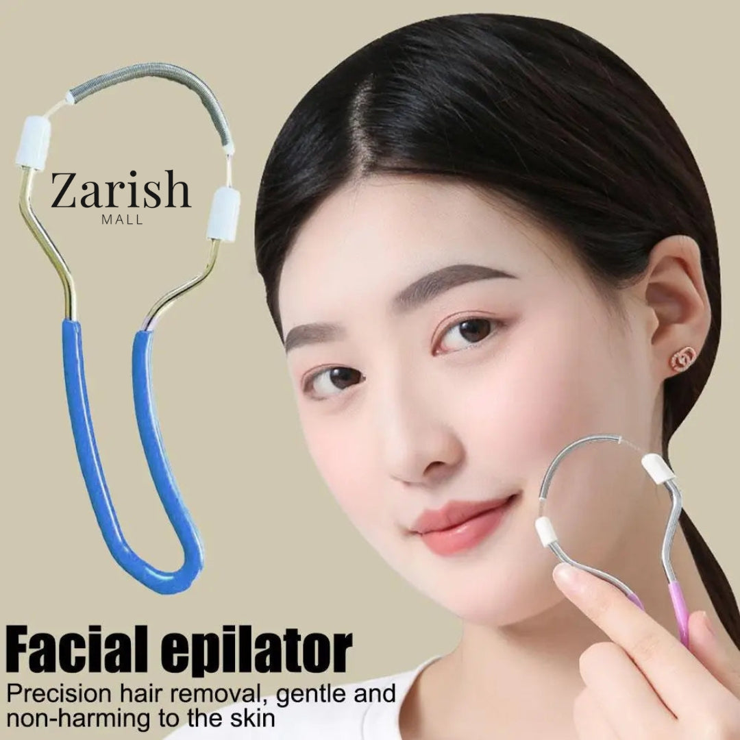 Original Spring Facial Hair Remover for Women – Portable Upper Lip, Chin & Neck Threading Tool (Pack of 2, 4, 6)