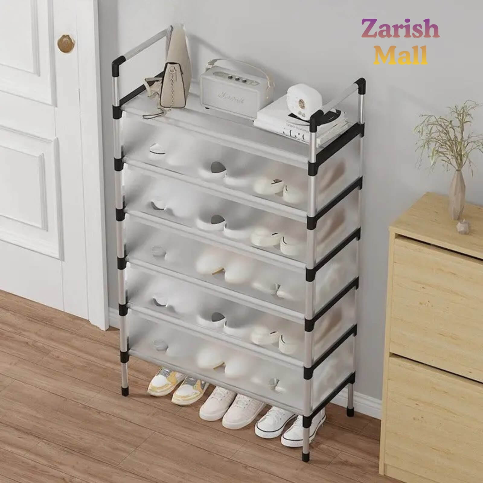 Dustproof Multilayer Shoe Rack