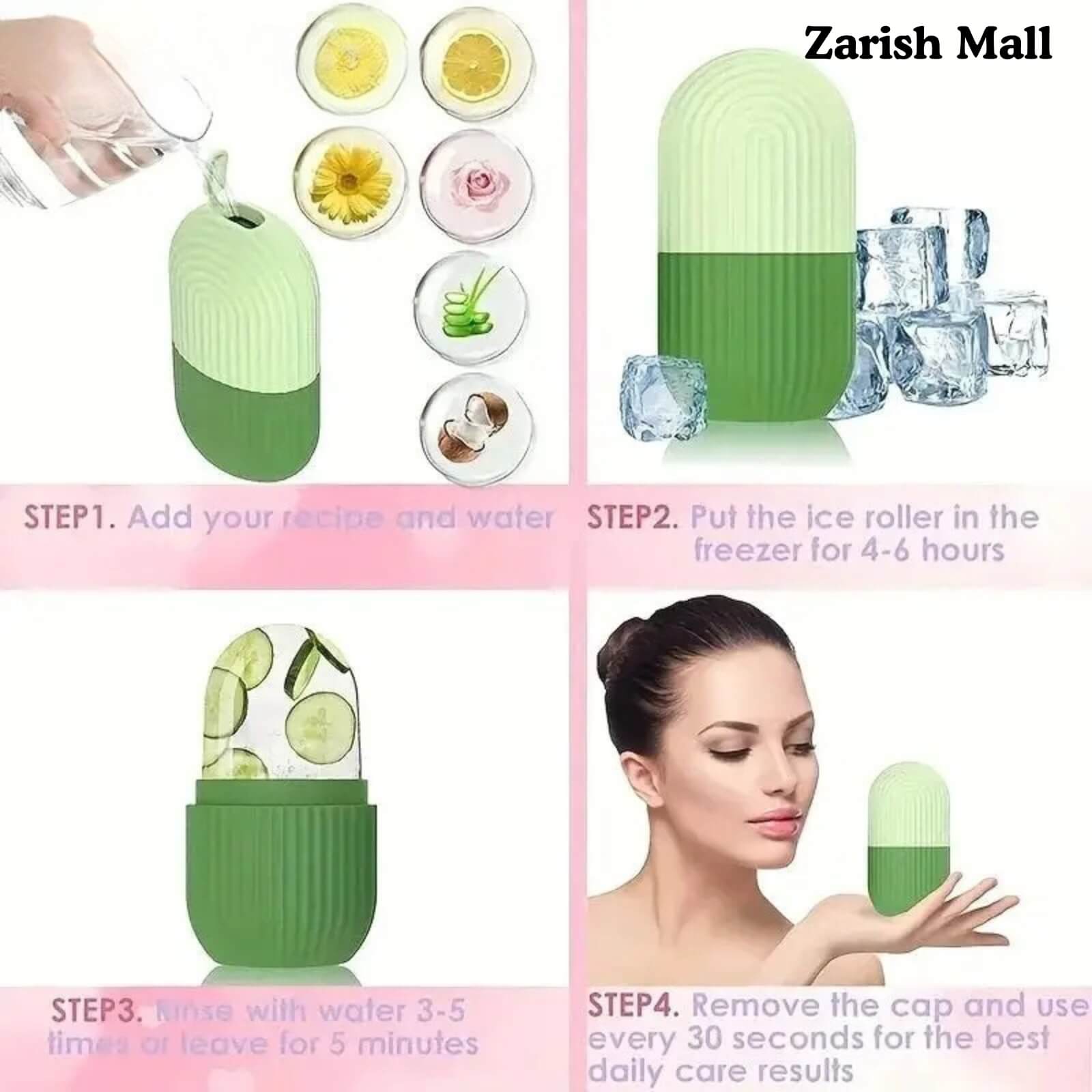 Silicone Face Ice Roller