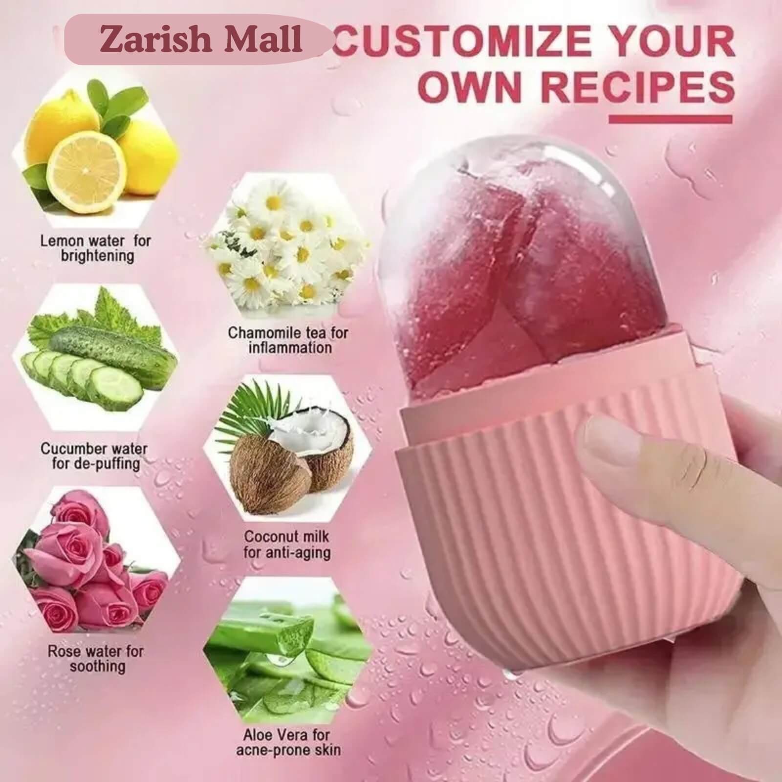 Silicone Face Ice Roller