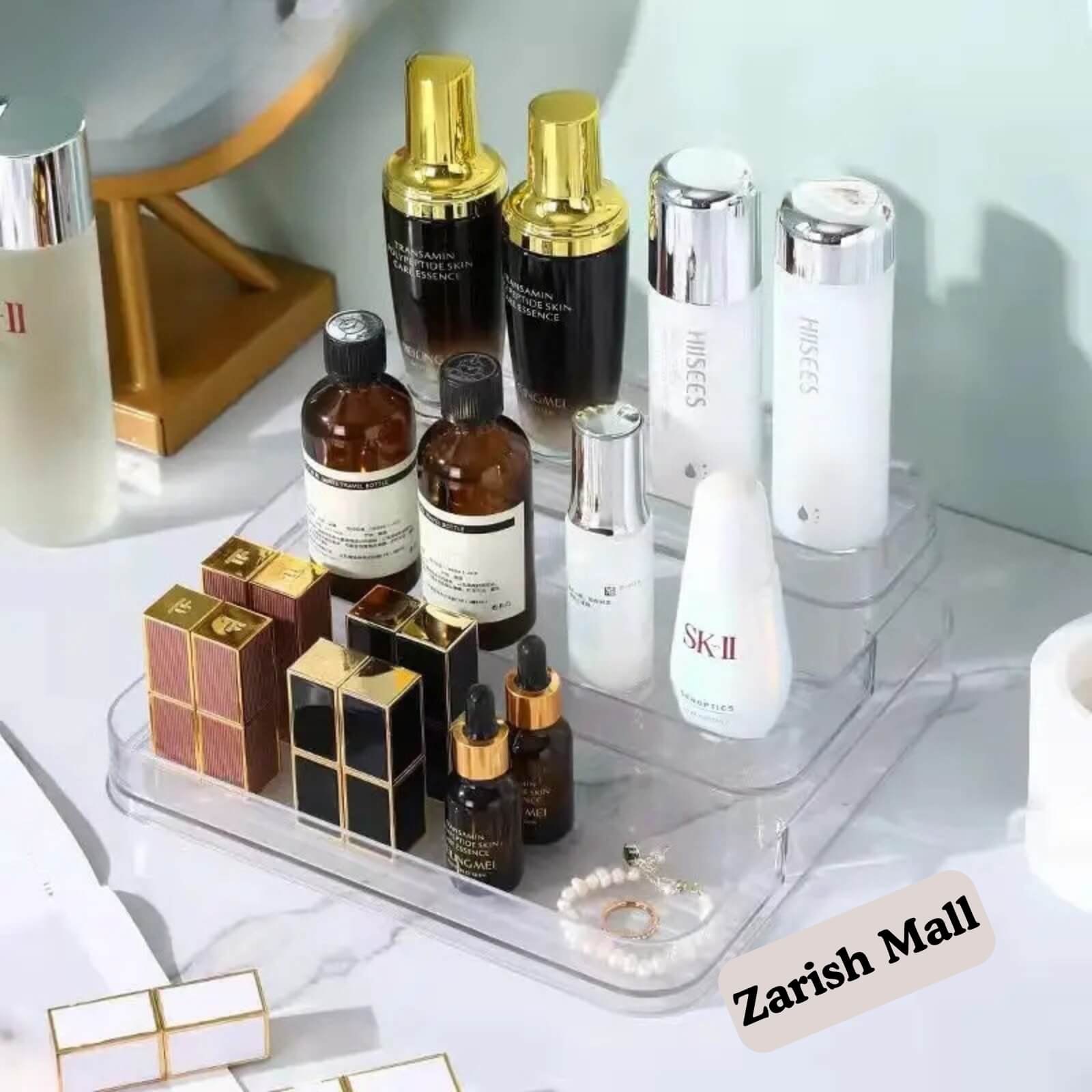 Desktop Perfume And Cosmetic Organizer